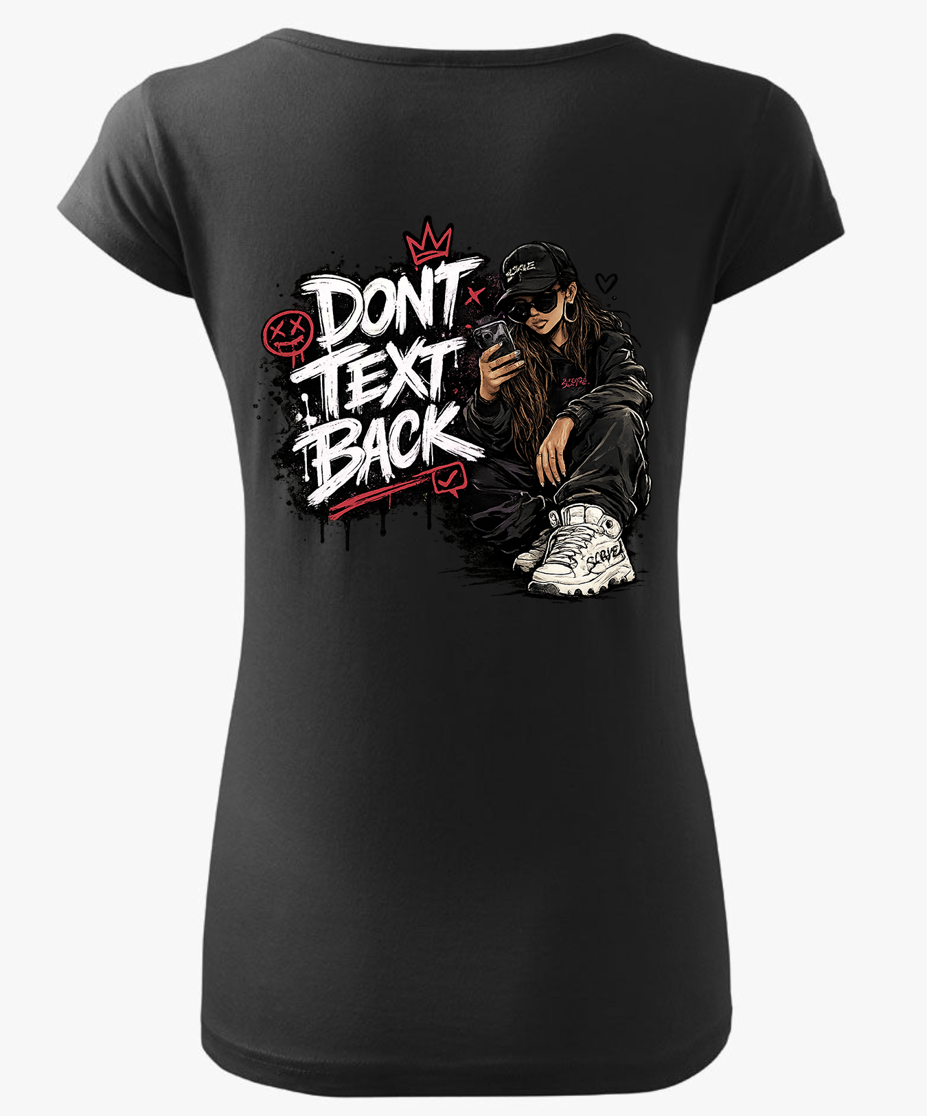 Don’t Text Back Women T-shirt – Don’t Text Back