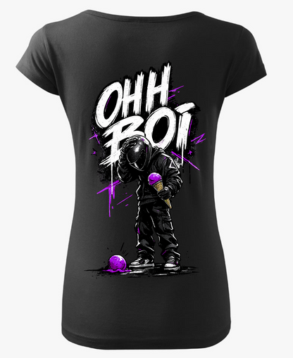 Fagyi póló - OHH BOI - Női szabás