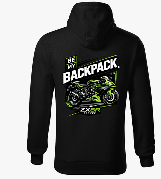 ZX6R Hoodie – Be My Backpack