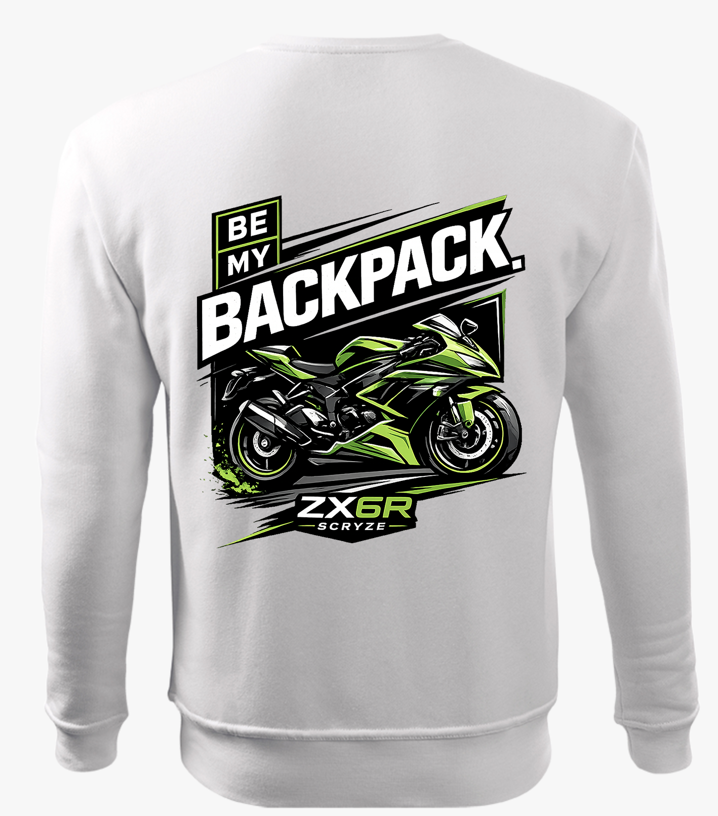 ZX6R Sweatshirt – Be My Backpack