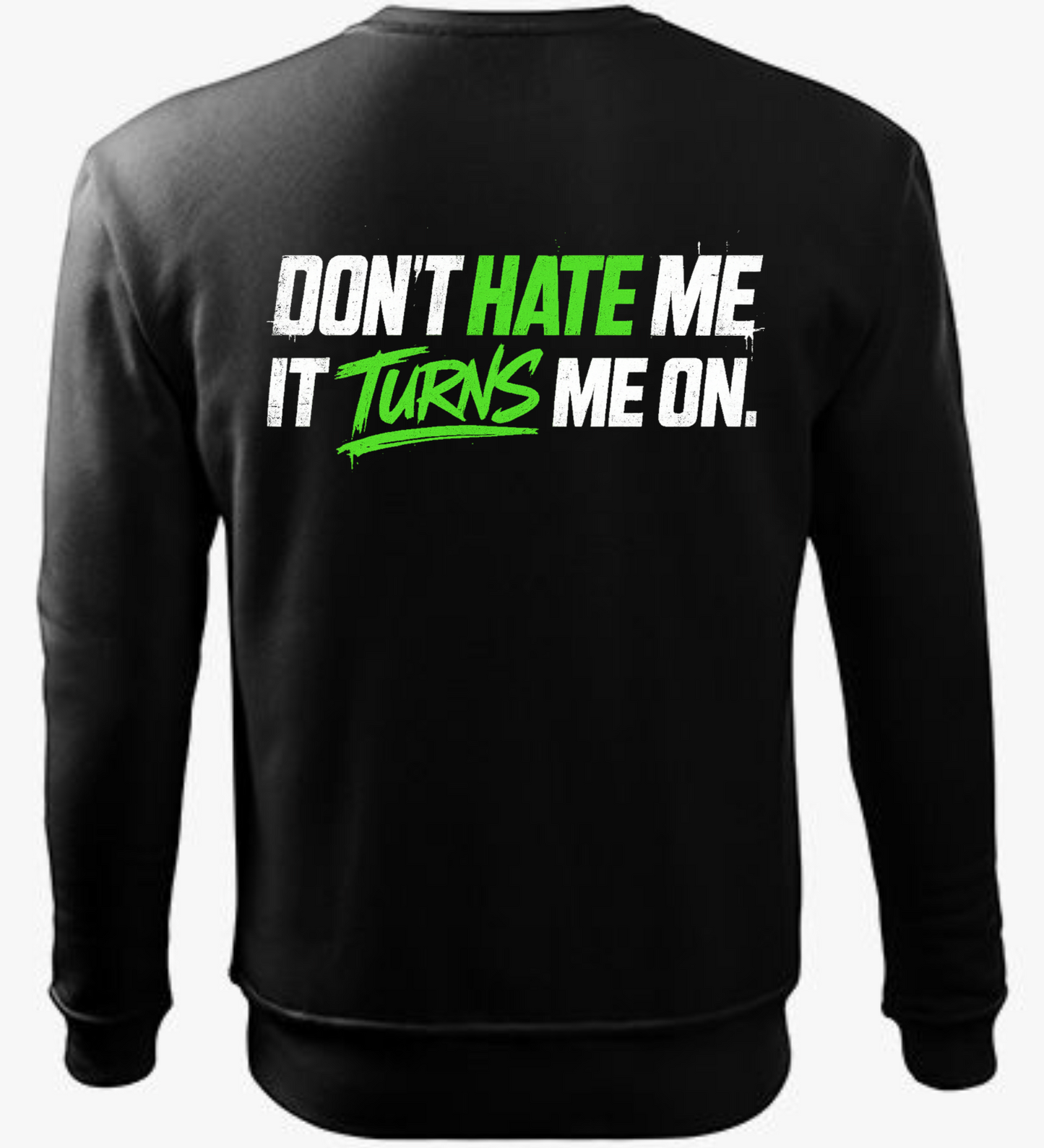 Don’t Hate Me Sweatshirt – Turns Me On
