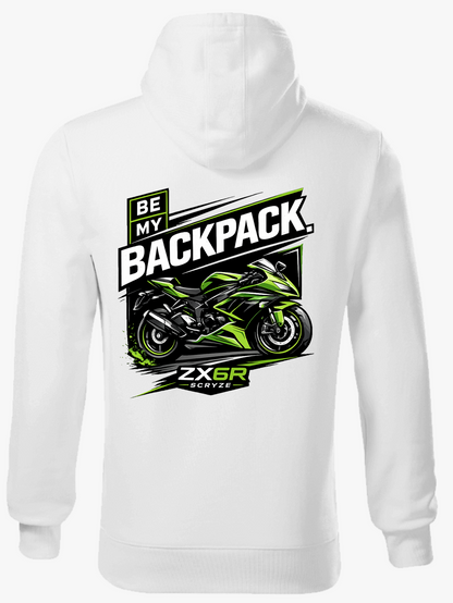 ZX6R Zip Hoodie – Be My Backpack