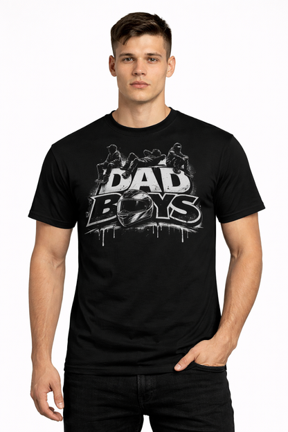 Dad Boys T-Shirt – Helmet Edition