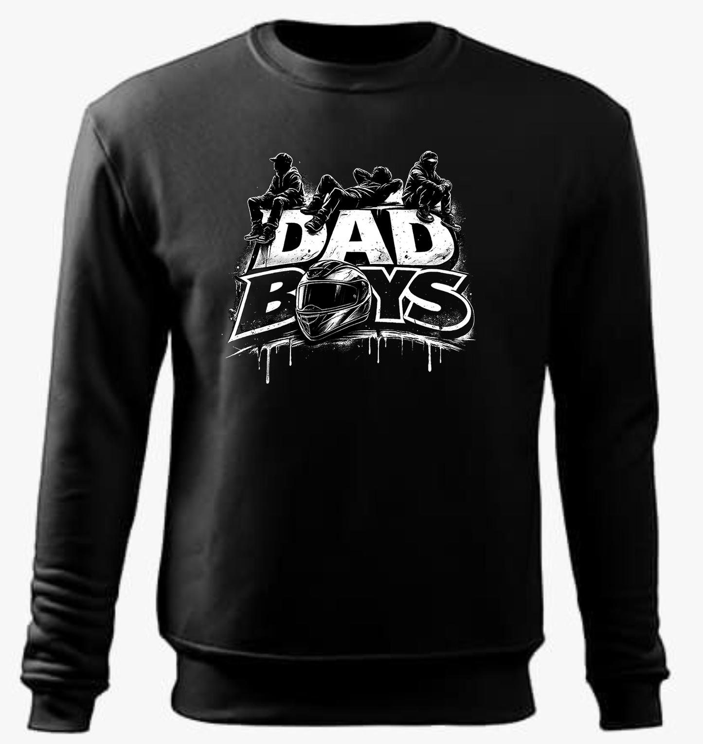 Dad Boys Sweatshirt – Helmet Edition