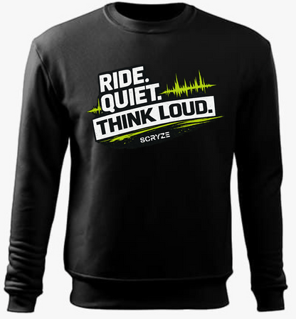 Ride Sweatshirt – Ride Quiet, Think Loud