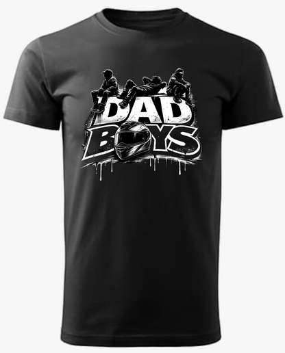 Dad Boys T-Shirt – Helmet Edition