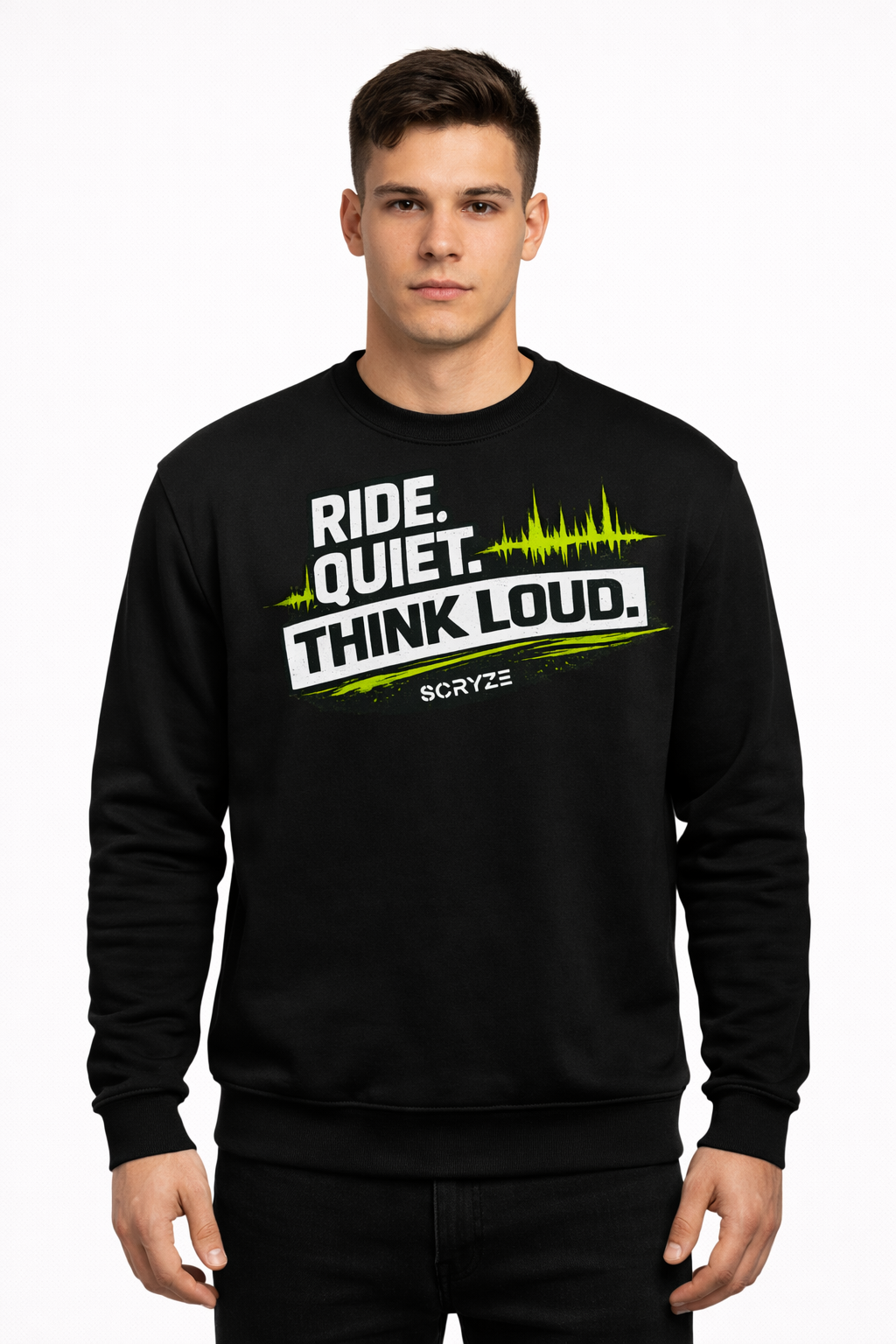 Ride Sweatshirt – Ride Quiet, Think Loud