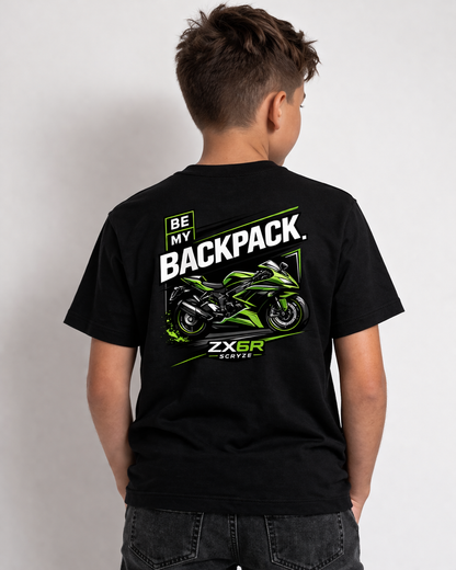 ZX6R Kids T-Shirt – Be My Backpack