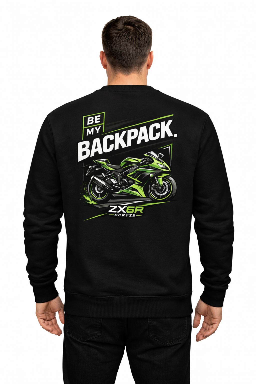ZX6R Sweatshirt – Be My Backpack